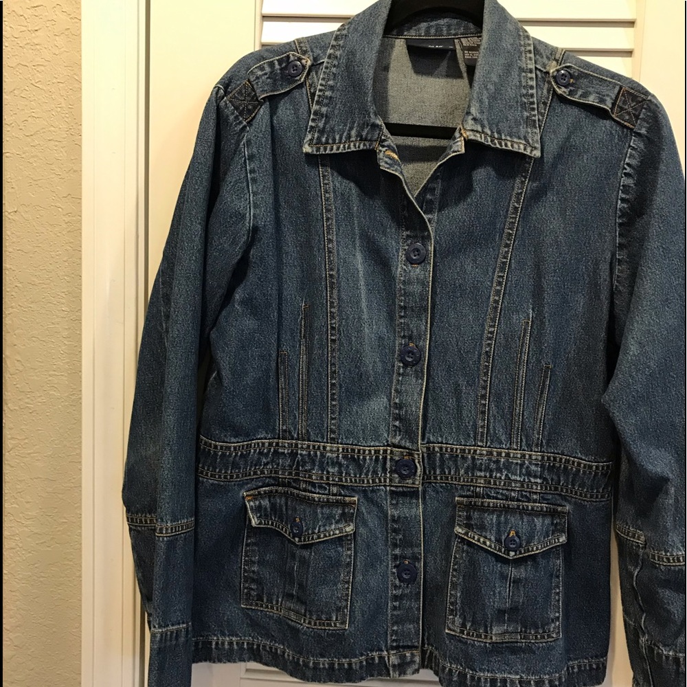 Bill Blass vintage jean jacket size M